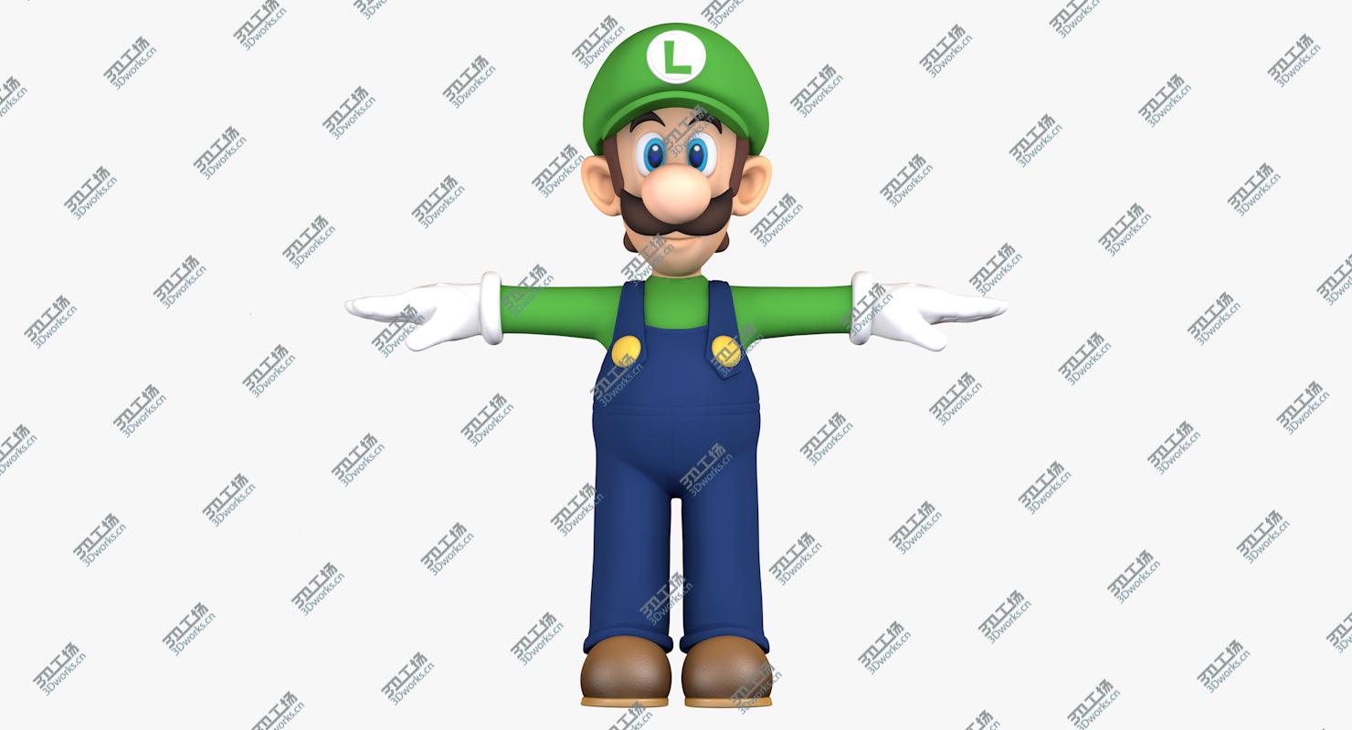 images/goods_img/202104091/Luigi  Standart Kart Mario Kart  Assets 3D model/4.jpg